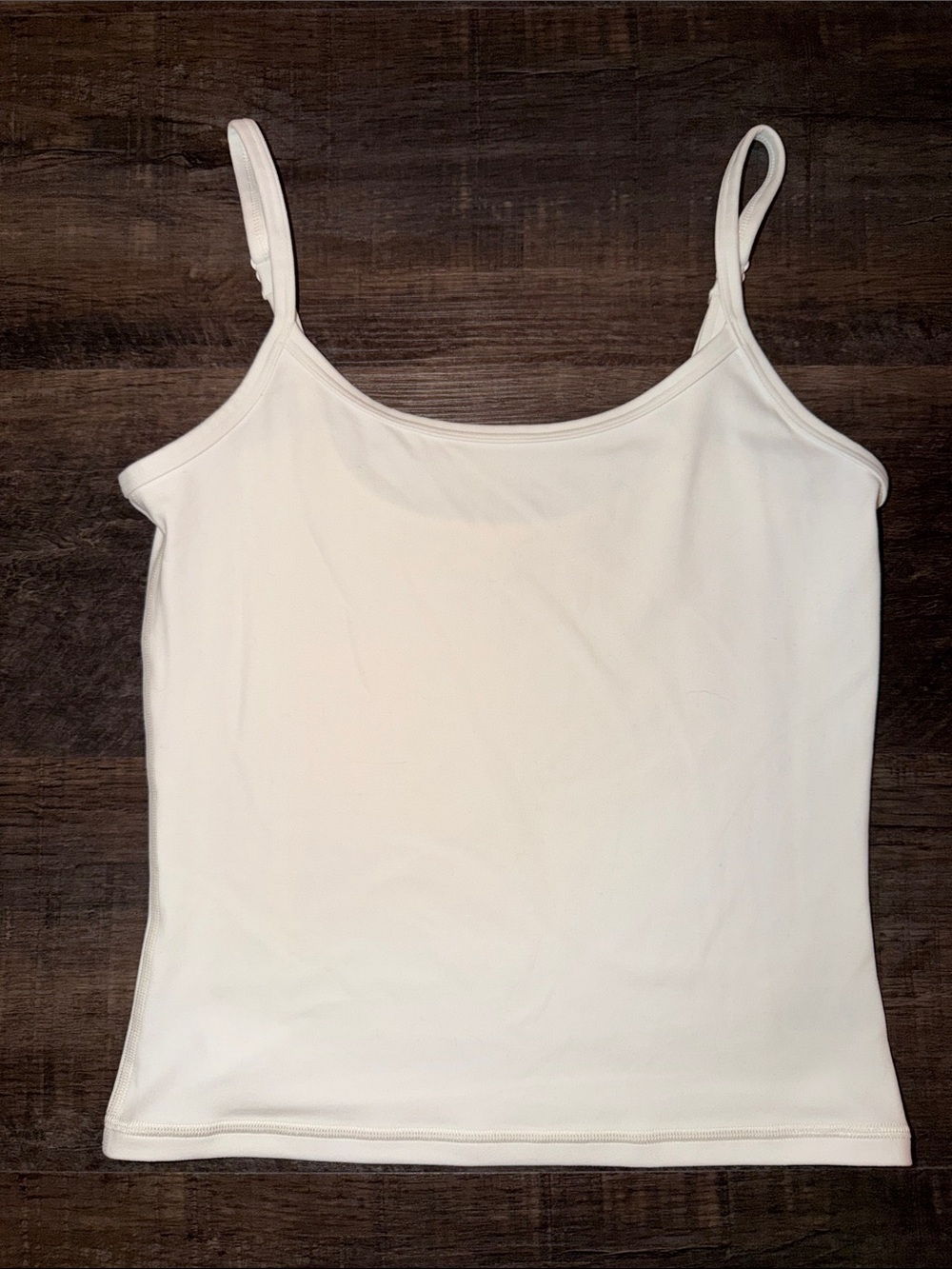 Aritzia Women’s White Spaghetti Strap Tank Top